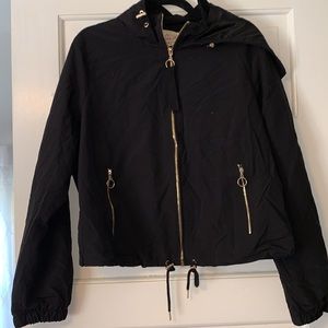XL Ashley by 26 international black gold light utility jacket